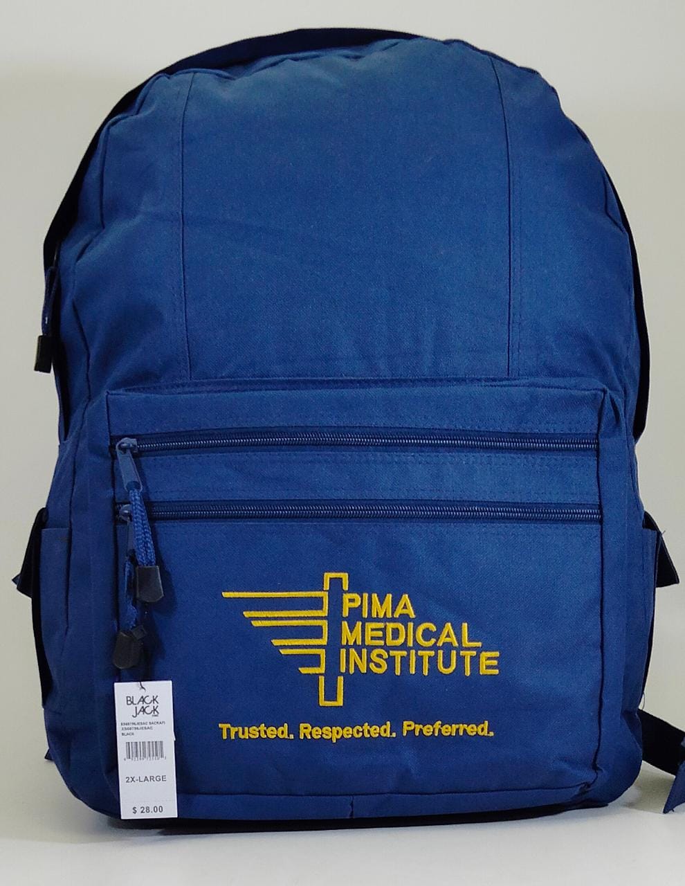 Pima medical institute Blue School Bag